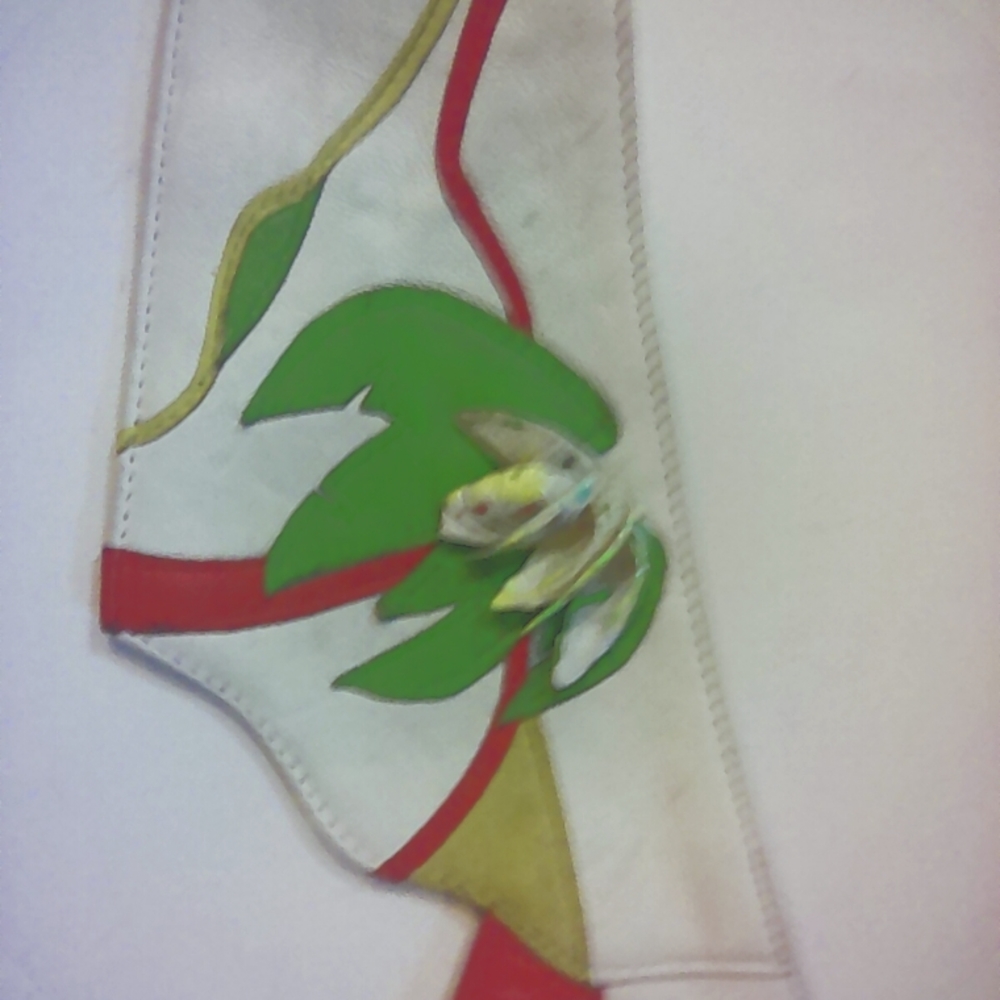Beautiful Vintage WHITE WARDORF CREATIONS WAIST STATEMENT BELT